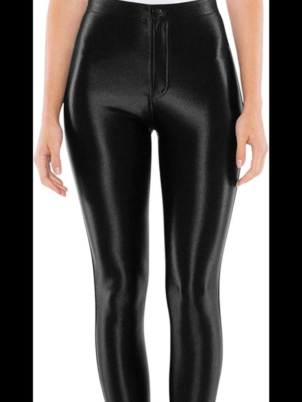 American Apparel Black Top with White Brand Tag